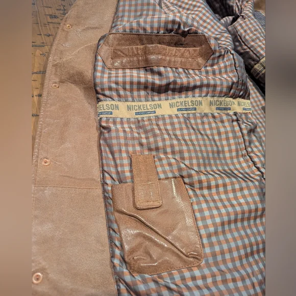 Nickelson XL Leather Jacket